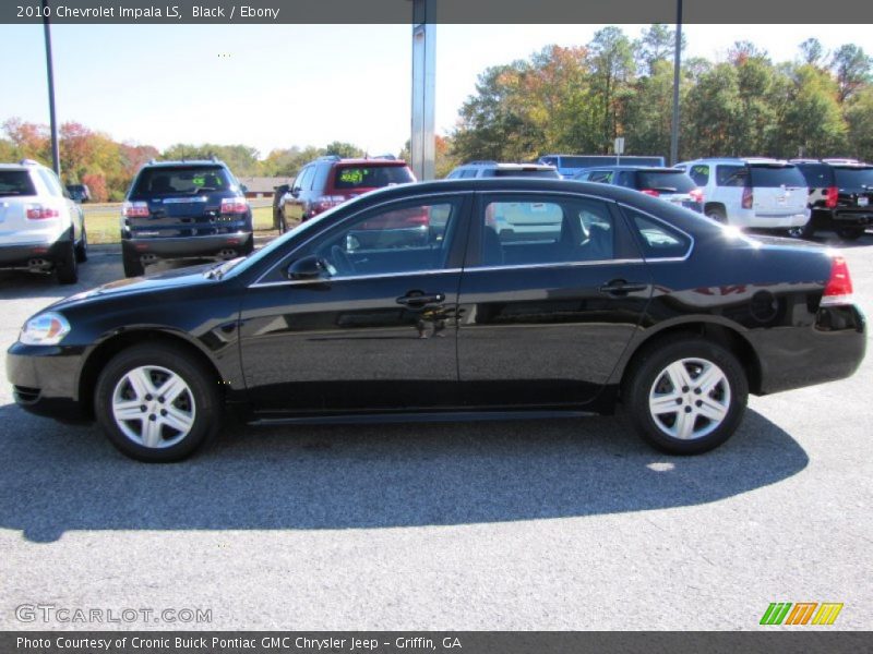 Black / Ebony 2010 Chevrolet Impala LS
