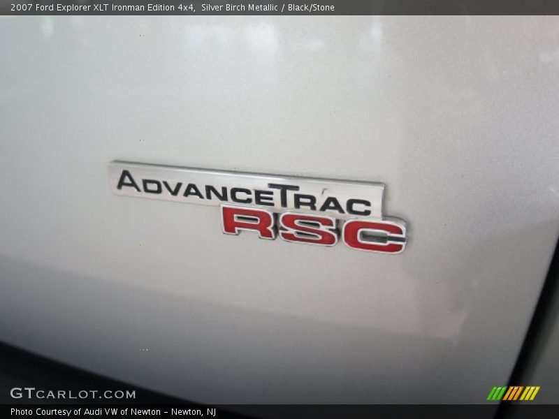Silver Birch Metallic / Black/Stone 2007 Ford Explorer XLT Ironman Edition 4x4