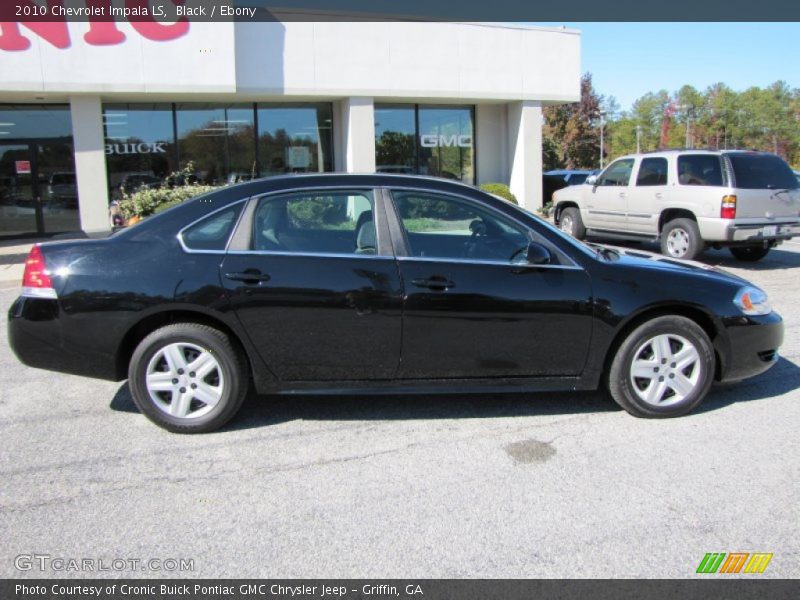Black / Ebony 2010 Chevrolet Impala LS