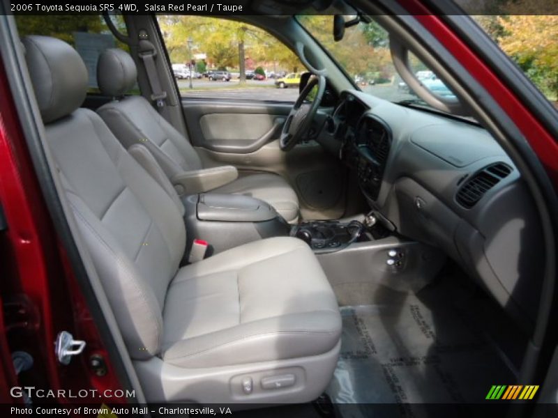 Salsa Red Pearl / Taupe 2006 Toyota Sequoia SR5 4WD