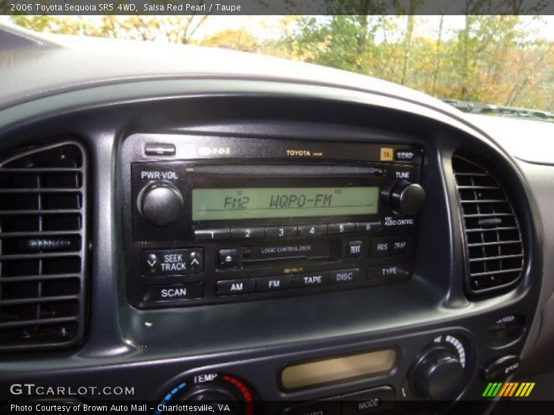 Salsa Red Pearl / Taupe 2006 Toyota Sequoia SR5 4WD