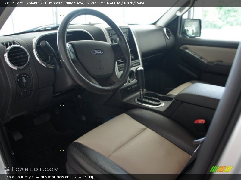 Silver Birch Metallic / Black/Stone 2007 Ford Explorer XLT Ironman Edition 4x4