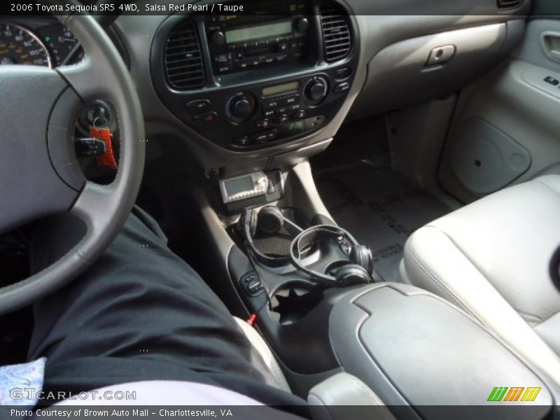 Salsa Red Pearl / Taupe 2006 Toyota Sequoia SR5 4WD