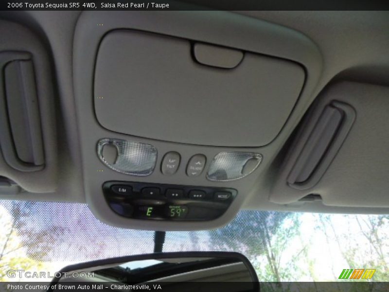 Salsa Red Pearl / Taupe 2006 Toyota Sequoia SR5 4WD