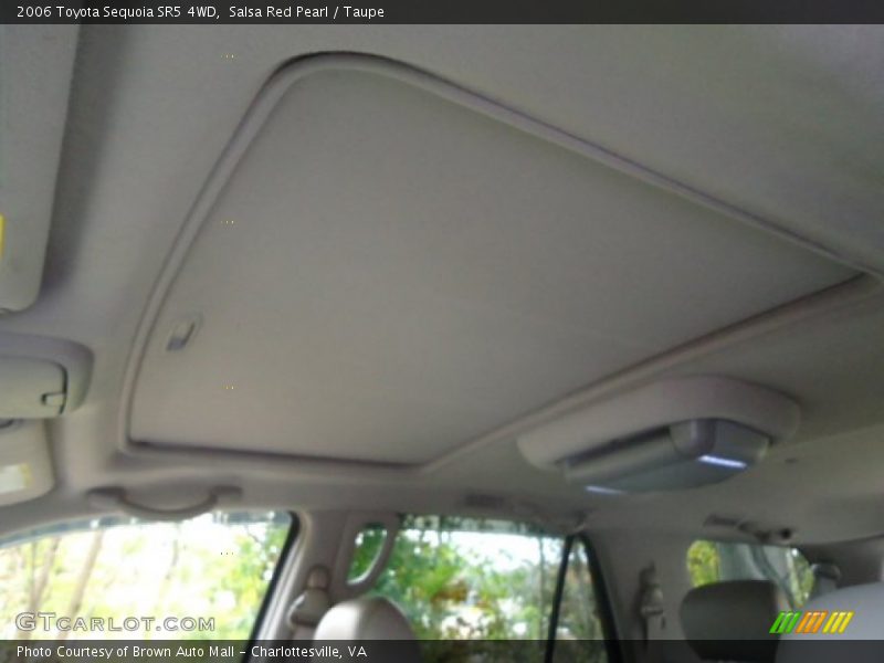 Salsa Red Pearl / Taupe 2006 Toyota Sequoia SR5 4WD