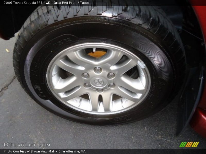 Salsa Red Pearl / Taupe 2006 Toyota Sequoia SR5 4WD