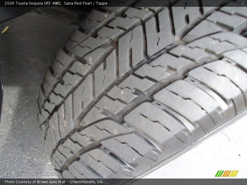 Salsa Red Pearl / Taupe 2006 Toyota Sequoia SR5 4WD