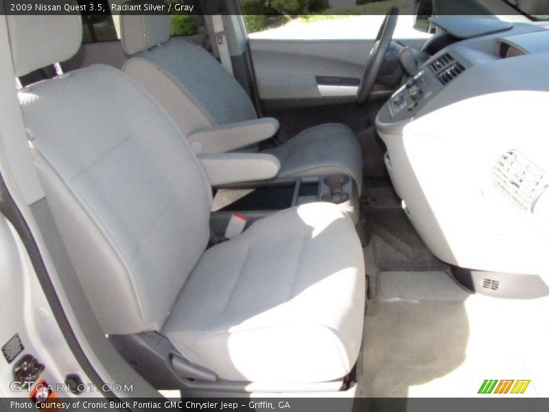 Radiant Silver / Gray 2009 Nissan Quest 3.5