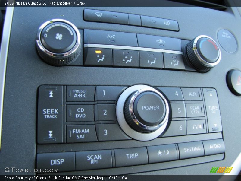 Radiant Silver / Gray 2009 Nissan Quest 3.5