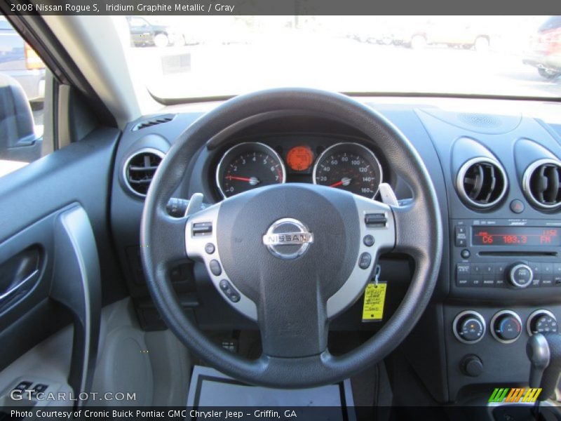 Iridium Graphite Metallic / Gray 2008 Nissan Rogue S