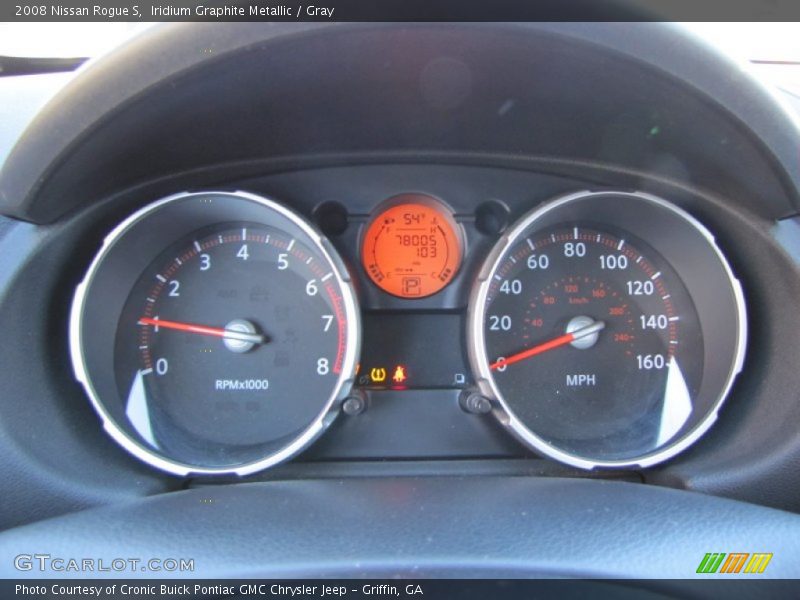Iridium Graphite Metallic / Gray 2008 Nissan Rogue S
