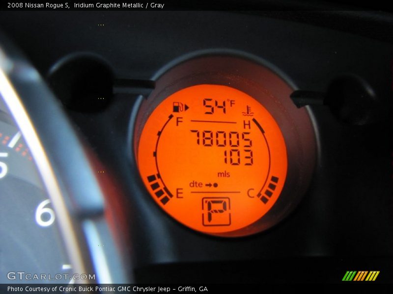 Iridium Graphite Metallic / Gray 2008 Nissan Rogue S
