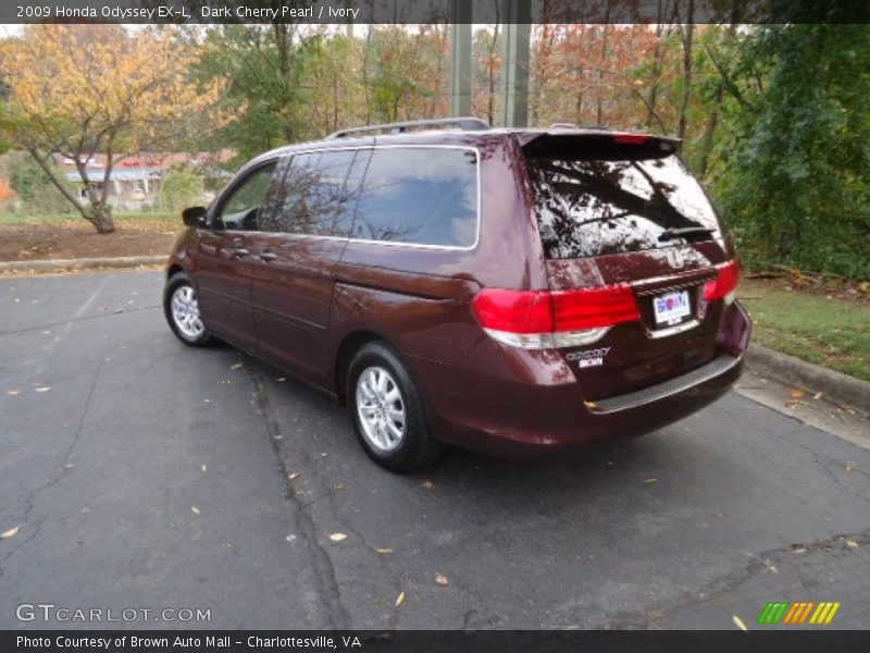 Dark Cherry Pearl / Ivory 2009 Honda Odyssey EX-L