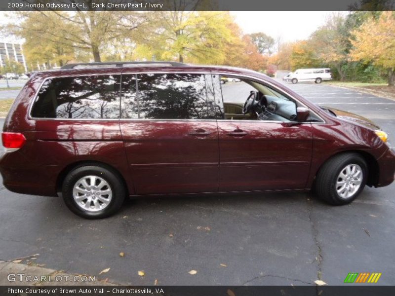 Dark Cherry Pearl / Ivory 2009 Honda Odyssey EX-L