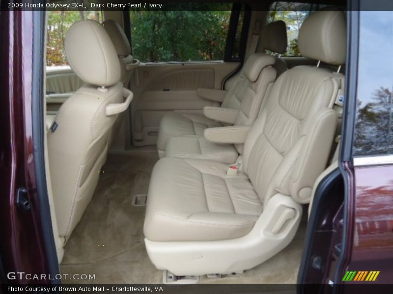 Dark Cherry Pearl / Ivory 2009 Honda Odyssey EX-L