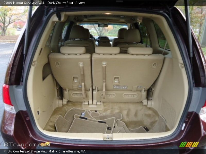 Dark Cherry Pearl / Ivory 2009 Honda Odyssey EX-L
