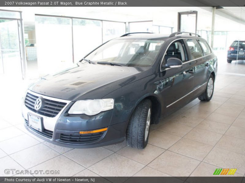 Blue Graphite Metallic / Black 2007 Volkswagen Passat 2.0T Wagon