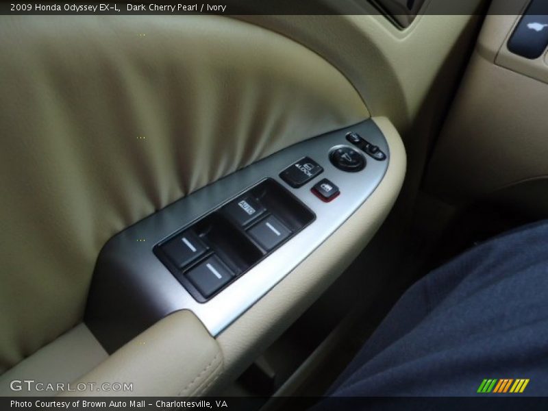Dark Cherry Pearl / Ivory 2009 Honda Odyssey EX-L