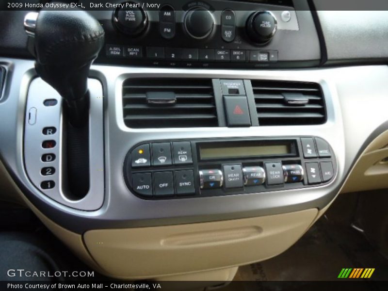 Dark Cherry Pearl / Ivory 2009 Honda Odyssey EX-L