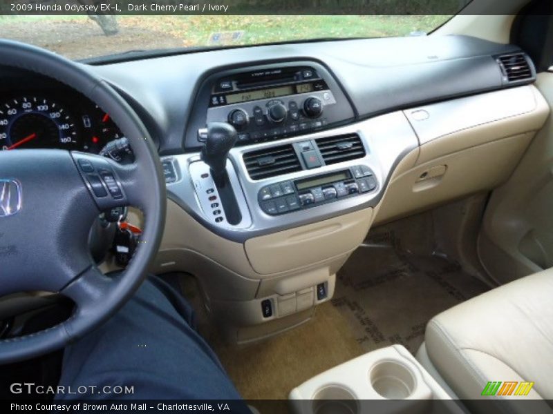 Dark Cherry Pearl / Ivory 2009 Honda Odyssey EX-L