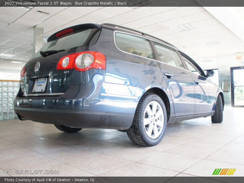 Blue Graphite Metallic / Black 2007 Volkswagen Passat 2.0T Wagon