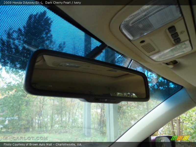 Dark Cherry Pearl / Ivory 2009 Honda Odyssey EX-L