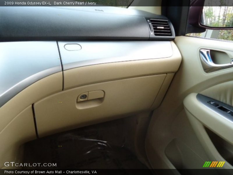 Dark Cherry Pearl / Ivory 2009 Honda Odyssey EX-L