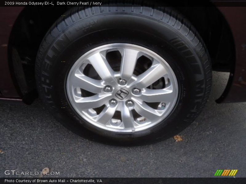 Dark Cherry Pearl / Ivory 2009 Honda Odyssey EX-L