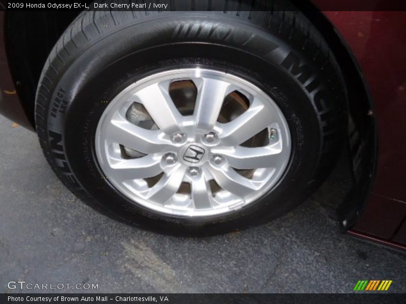 Dark Cherry Pearl / Ivory 2009 Honda Odyssey EX-L