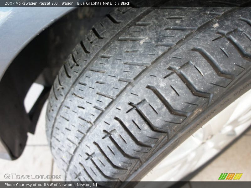 Blue Graphite Metallic / Black 2007 Volkswagen Passat 2.0T Wagon