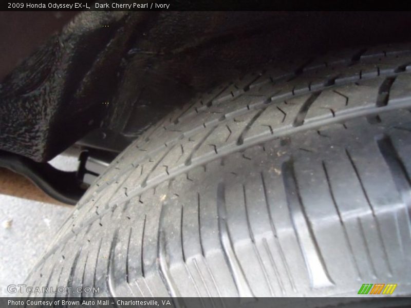 Dark Cherry Pearl / Ivory 2009 Honda Odyssey EX-L