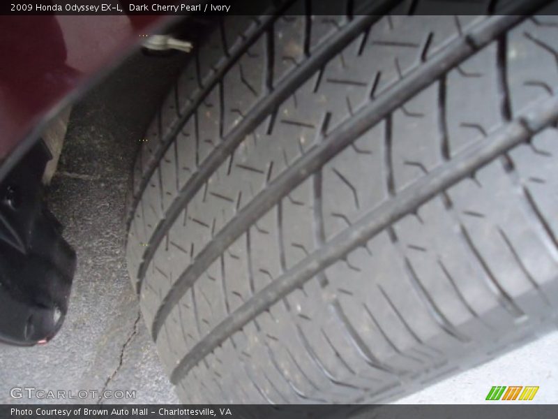 Dark Cherry Pearl / Ivory 2009 Honda Odyssey EX-L