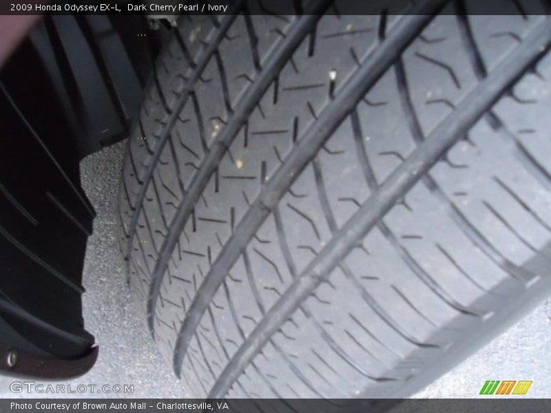 Dark Cherry Pearl / Ivory 2009 Honda Odyssey EX-L