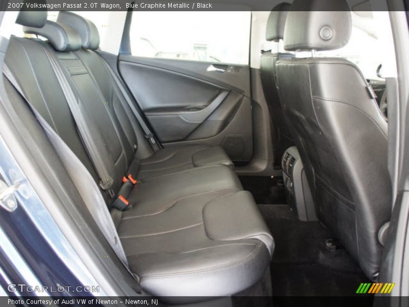 Blue Graphite Metallic / Black 2007 Volkswagen Passat 2.0T Wagon