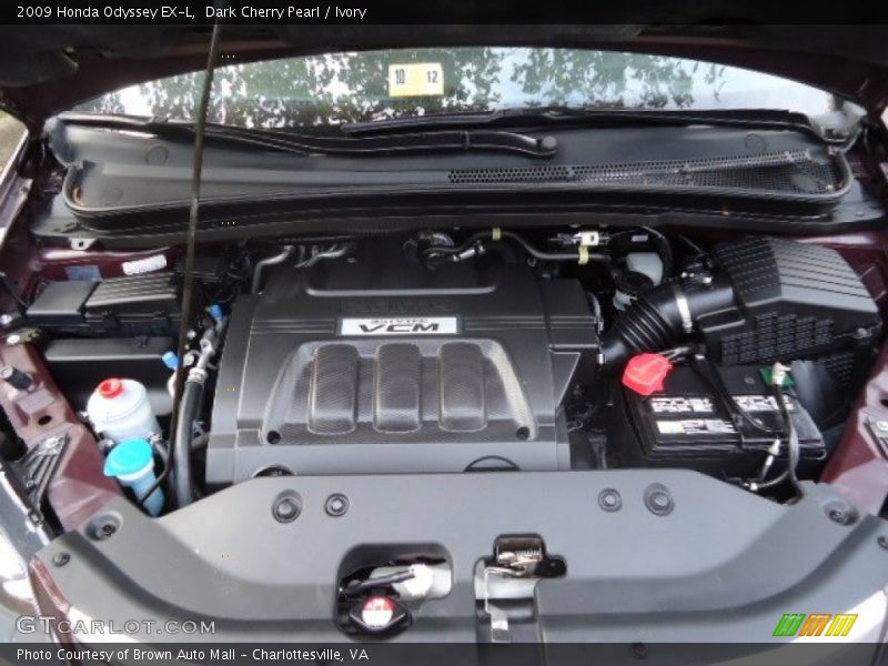 Dark Cherry Pearl / Ivory 2009 Honda Odyssey EX-L