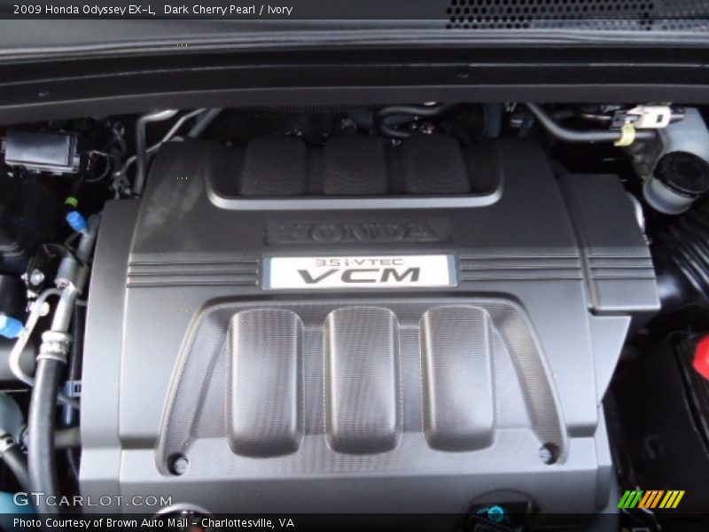 Dark Cherry Pearl / Ivory 2009 Honda Odyssey EX-L