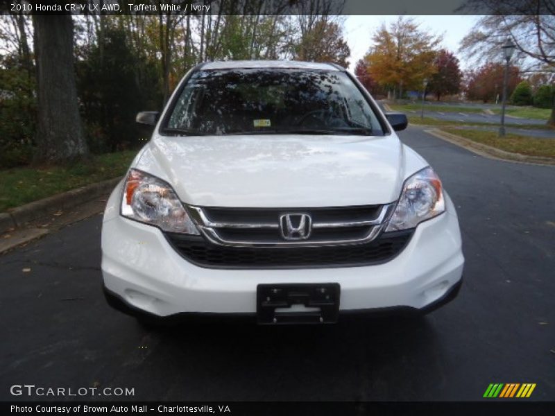 Taffeta White / Ivory 2010 Honda CR-V LX AWD