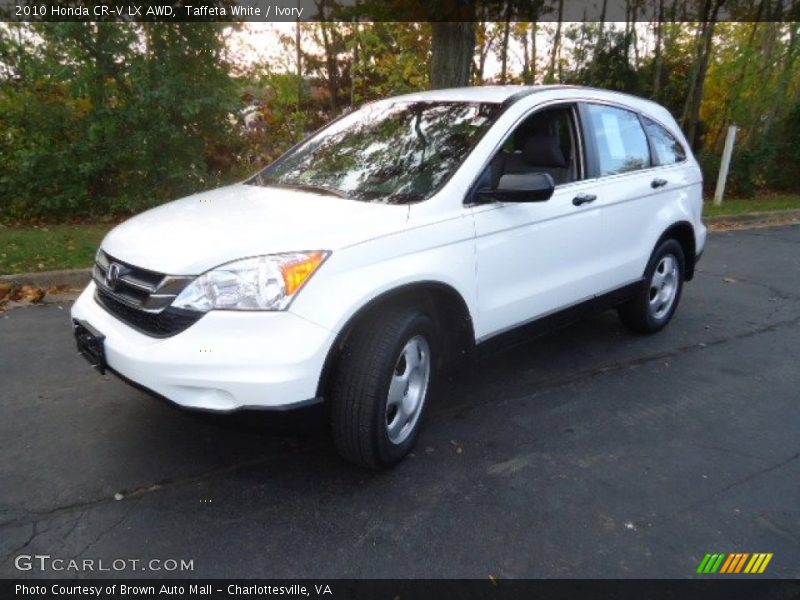 Taffeta White / Ivory 2010 Honda CR-V LX AWD
