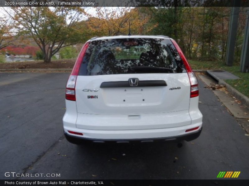 Taffeta White / Ivory 2010 Honda CR-V LX AWD