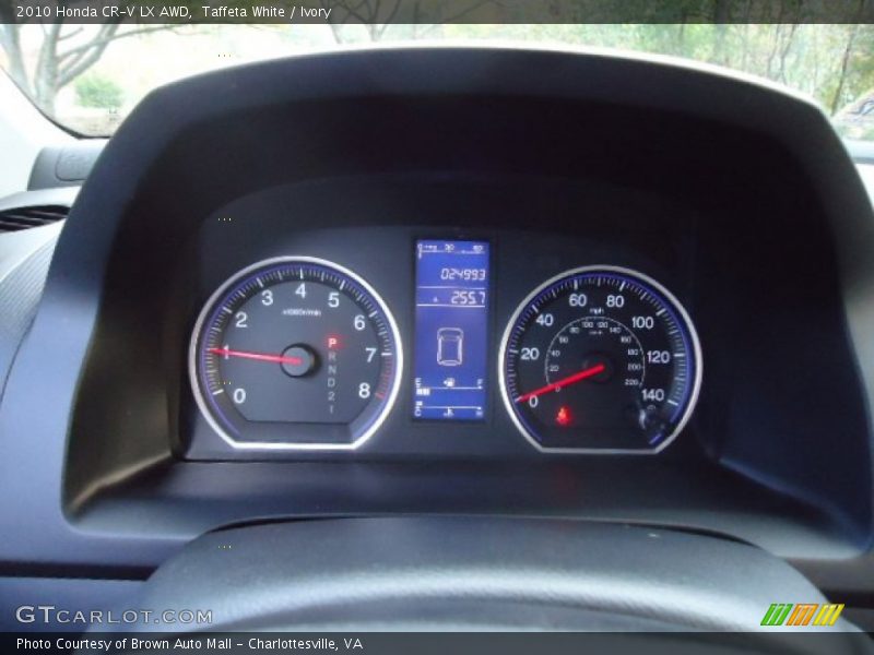 Taffeta White / Ivory 2010 Honda CR-V LX AWD