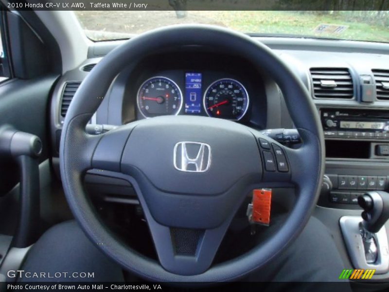 Taffeta White / Ivory 2010 Honda CR-V LX AWD