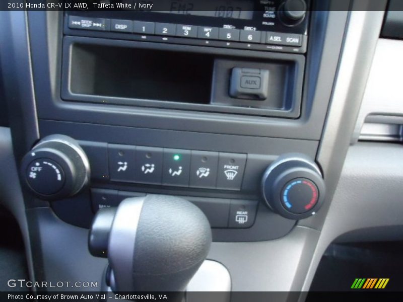 Taffeta White / Ivory 2010 Honda CR-V LX AWD