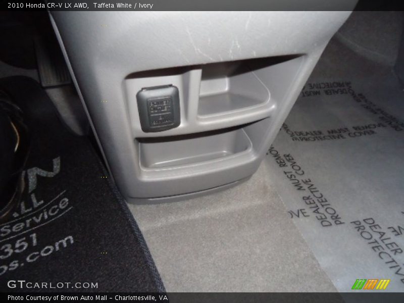 Taffeta White / Ivory 2010 Honda CR-V LX AWD