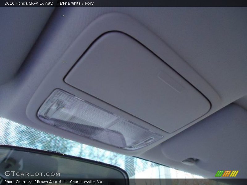 Taffeta White / Ivory 2010 Honda CR-V LX AWD