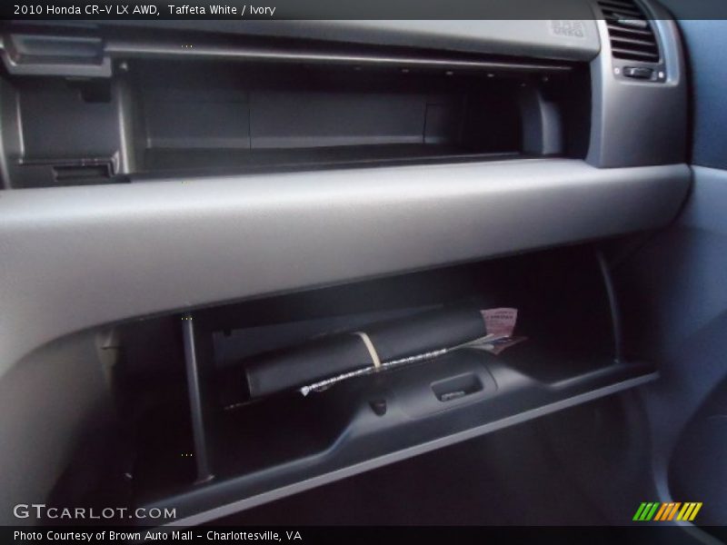 Taffeta White / Ivory 2010 Honda CR-V LX AWD