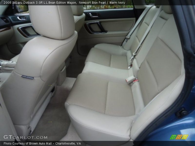 Newport Blue Pearl / Warm Ivory 2008 Subaru Outback 3.0R L.L.Bean Edition Wagon