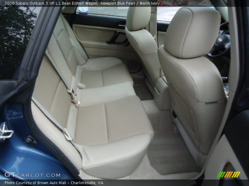 Newport Blue Pearl / Warm Ivory 2008 Subaru Outback 3.0R L.L.Bean Edition Wagon