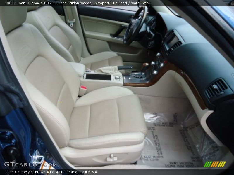 Newport Blue Pearl / Warm Ivory 2008 Subaru Outback 3.0R L.L.Bean Edition Wagon