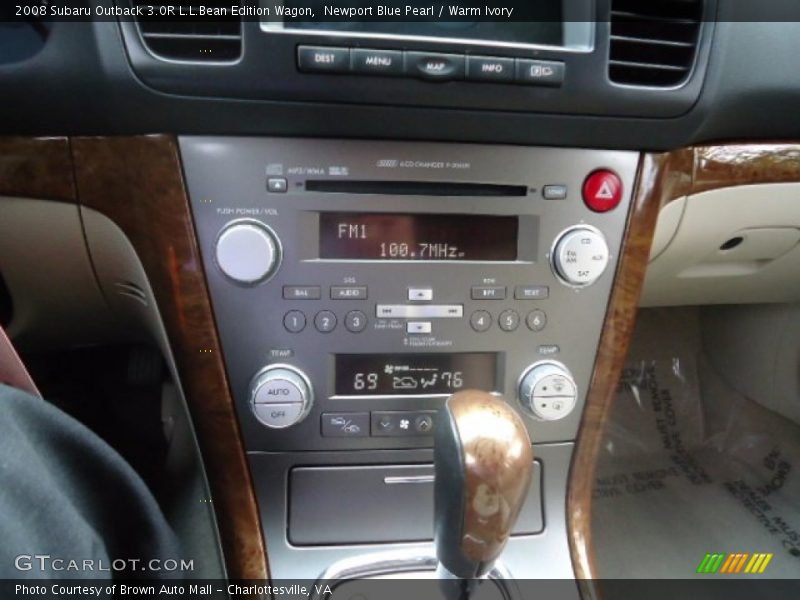 Newport Blue Pearl / Warm Ivory 2008 Subaru Outback 3.0R L.L.Bean Edition Wagon