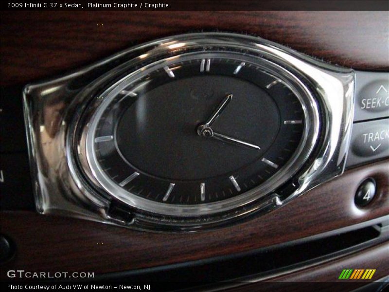 Platinum Graphite / Graphite 2009 Infiniti G 37 x Sedan